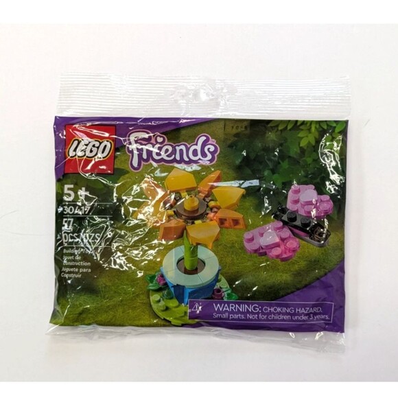 Lego Friends 30411 Chocolate Box & Flower and 30417 Flower and Butterfly New - Picture 4 of 5